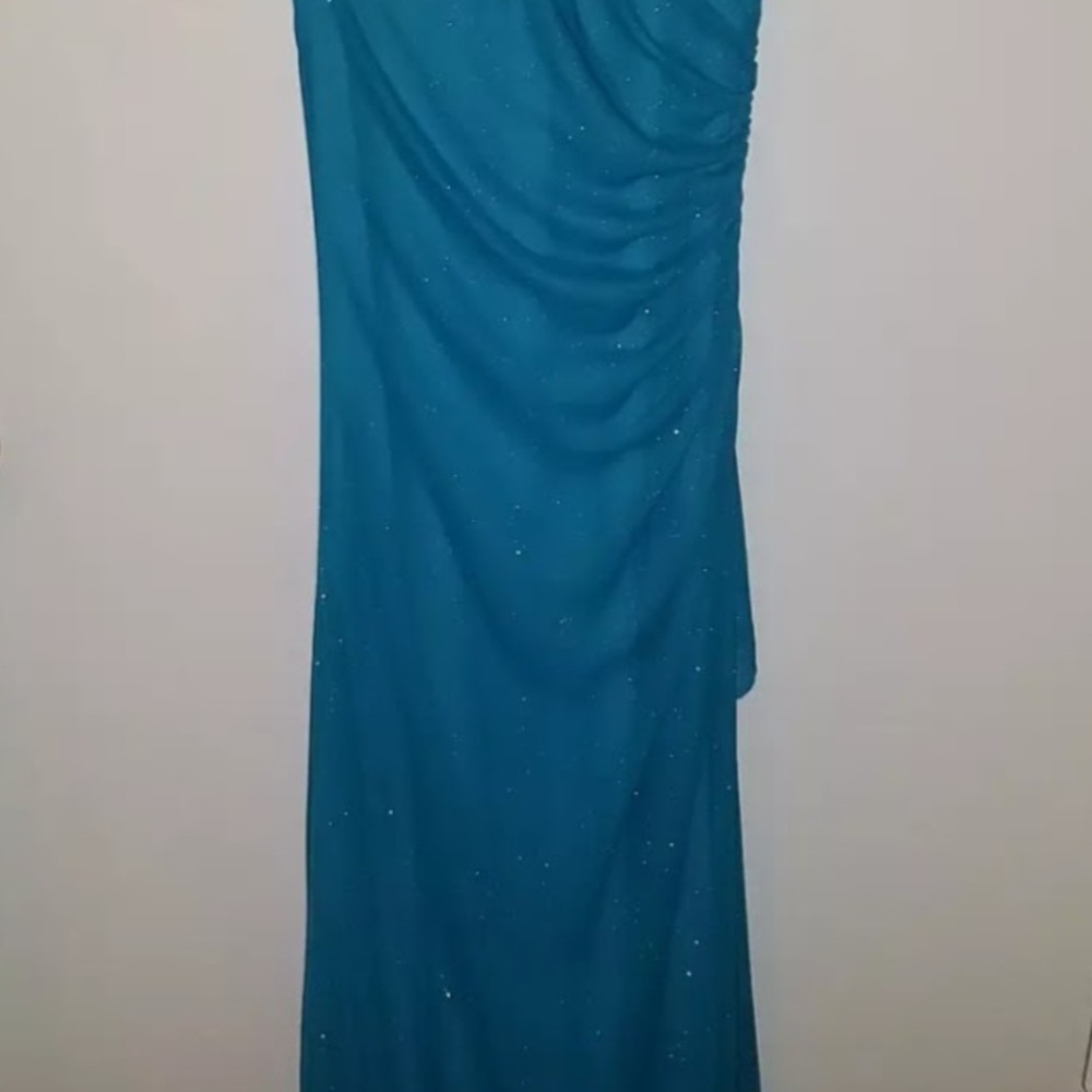 Elegant Sparkly Blue Dress